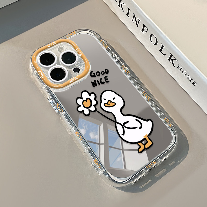 Phone Cases Drawing - Милый чехол-накладка с зеркалом и воздушной