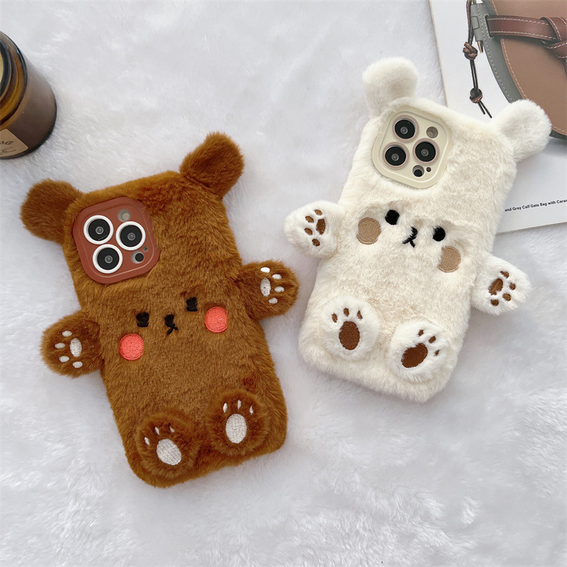 Phone Cases Iphone - Корейский 3D-чехол для телефона с мультяшным