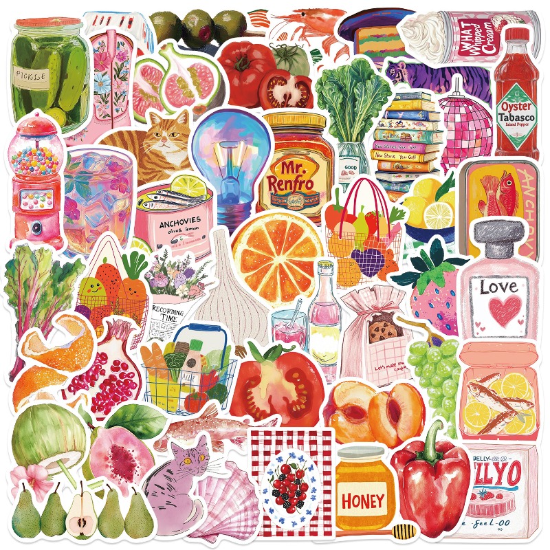 Phone Cases Kids - 50 шт./компл., средиземноморская эстетика, наклейка для