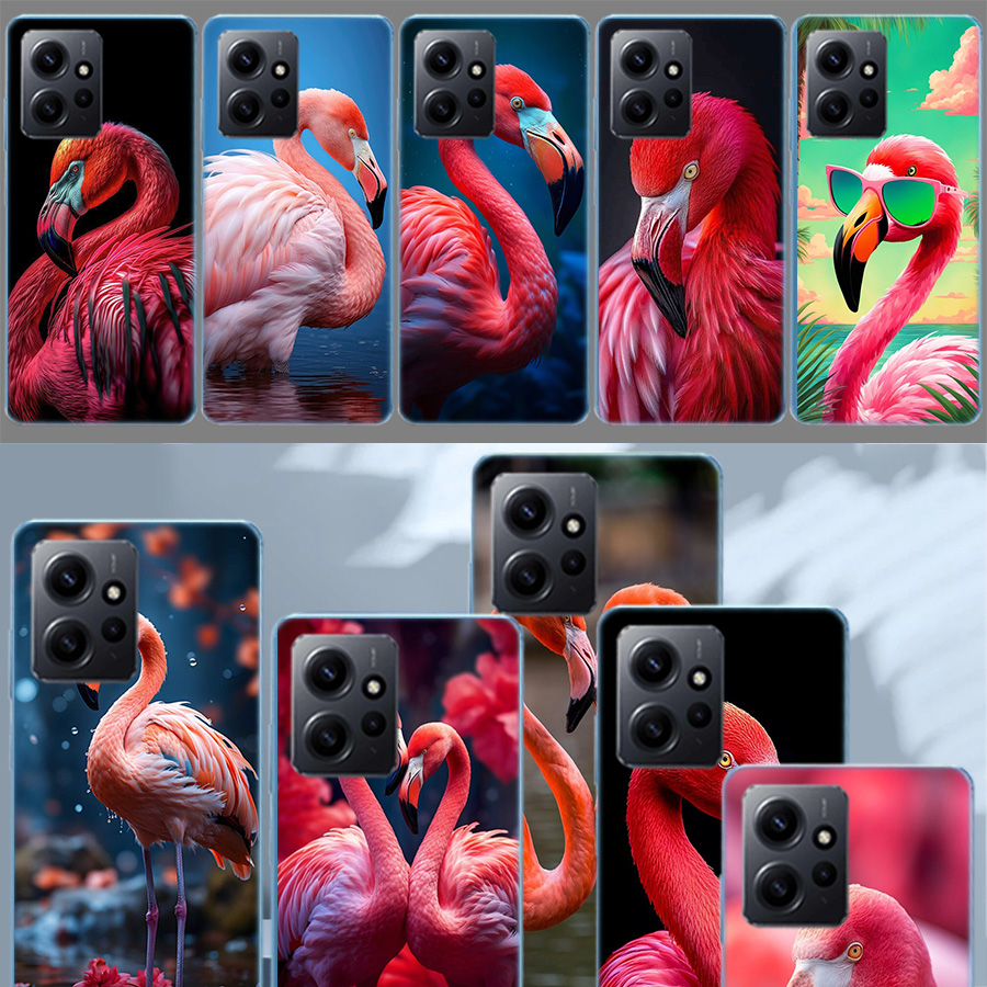 Phone Cases Com - Чехол для телефона Flamingo Love для