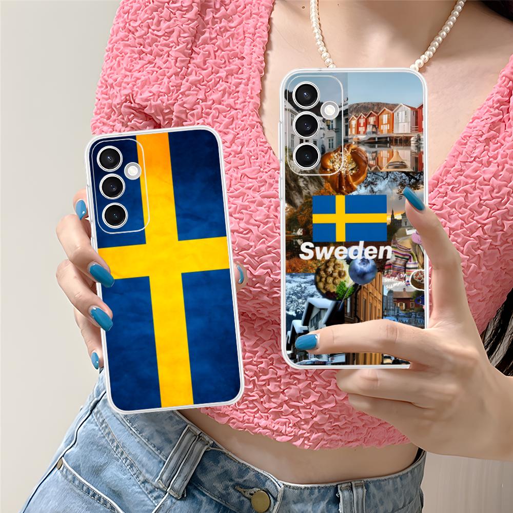 Phone Cases Sweden - Прозрачный противоударный чехол из мягкого ТПУ