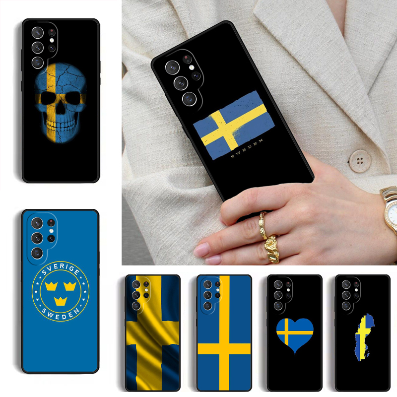 Phone Cases Sweden - Чехол для телефона с флагом Швеции