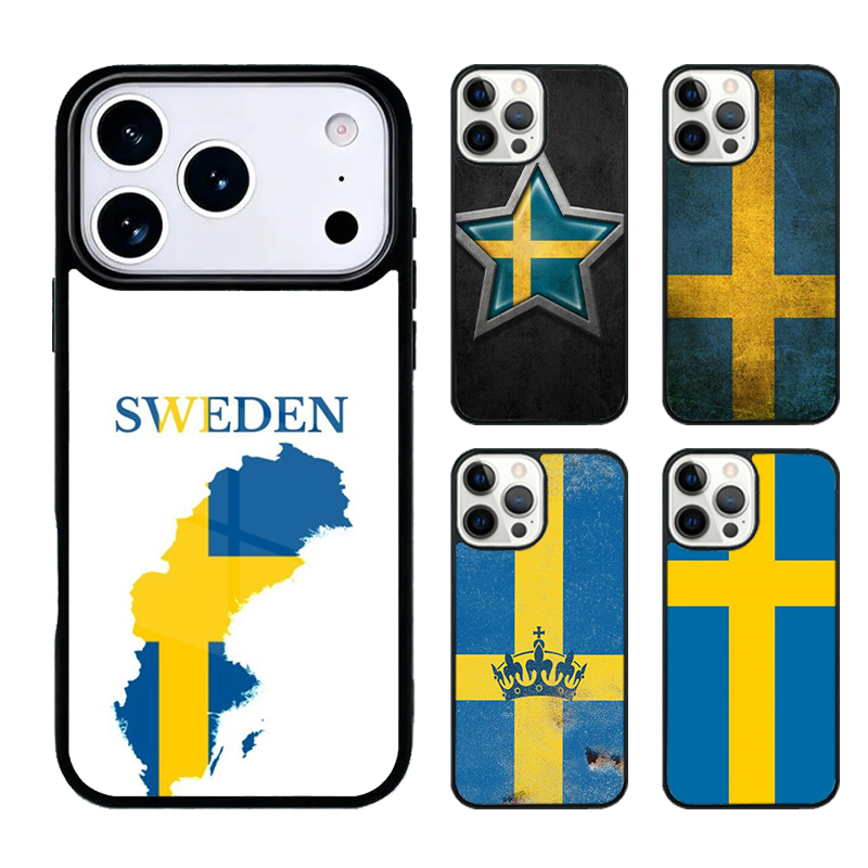 Phone Cases Sweden - Чехол для телефона с флагом Швеции,