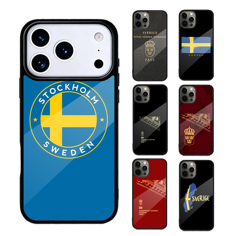 Phone Cases Sweden - Противоударный резиновый чехол-бампер Sweden Passport для