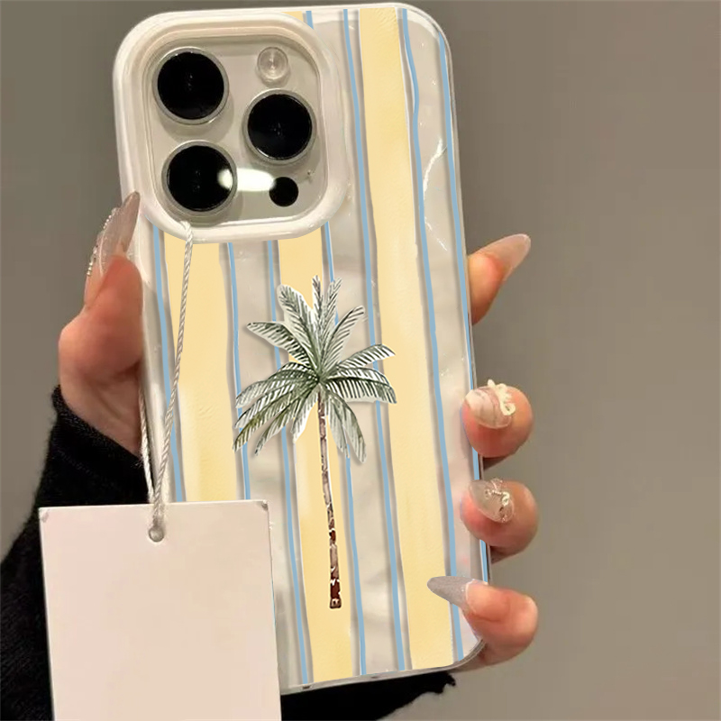 Phone Cases Cute Iphone 14 - Милый чехол для телефона с пальмами