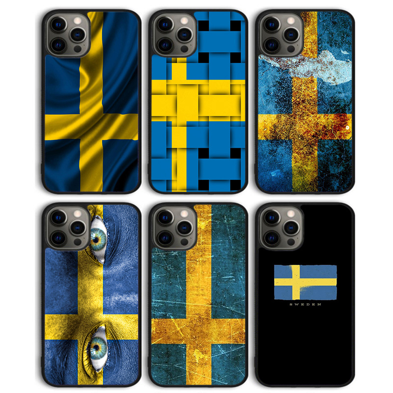 Phone Cases Sweden - Чехол для телефона с флагом Швеции,