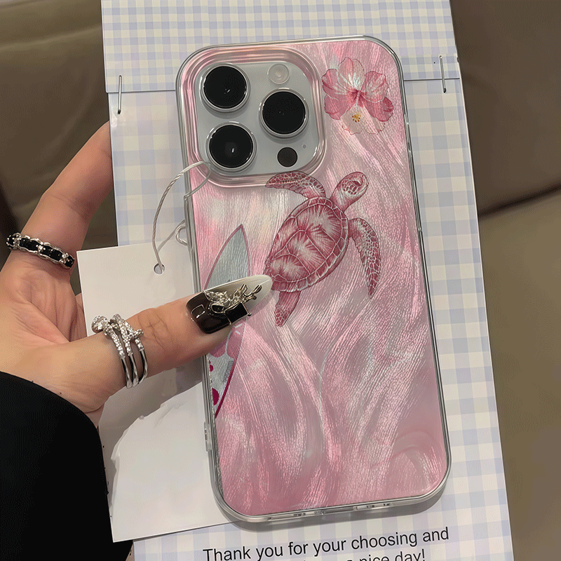 Phone Cases With Camera Cover - Чехол для телефона с волнообразным фоном