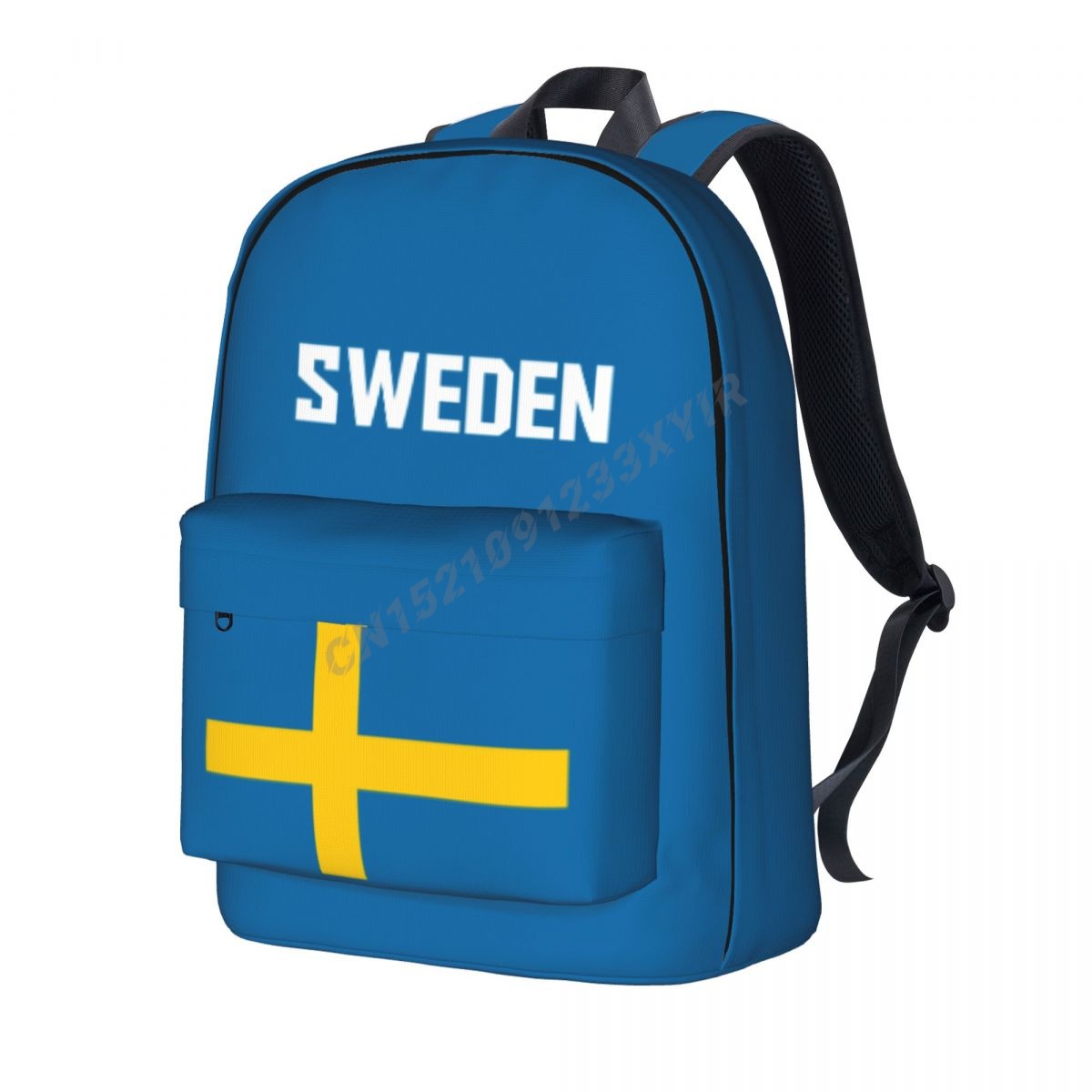 Phone Cases Sweden - Рюкзак унисекс с флагом Швеции, школьная