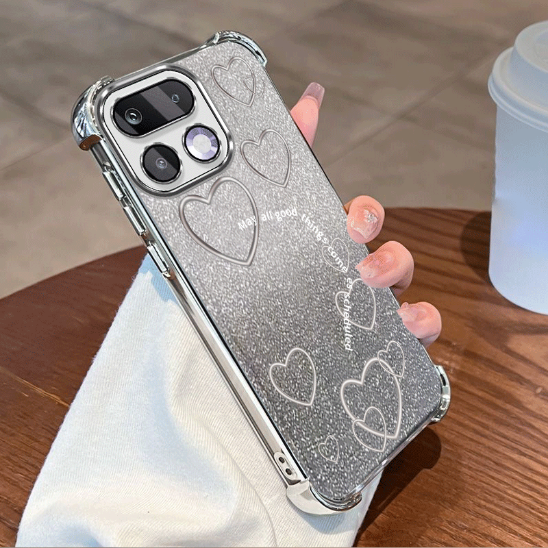 Phone Cases Realme - Защитный чехол с блестящим покрытием для