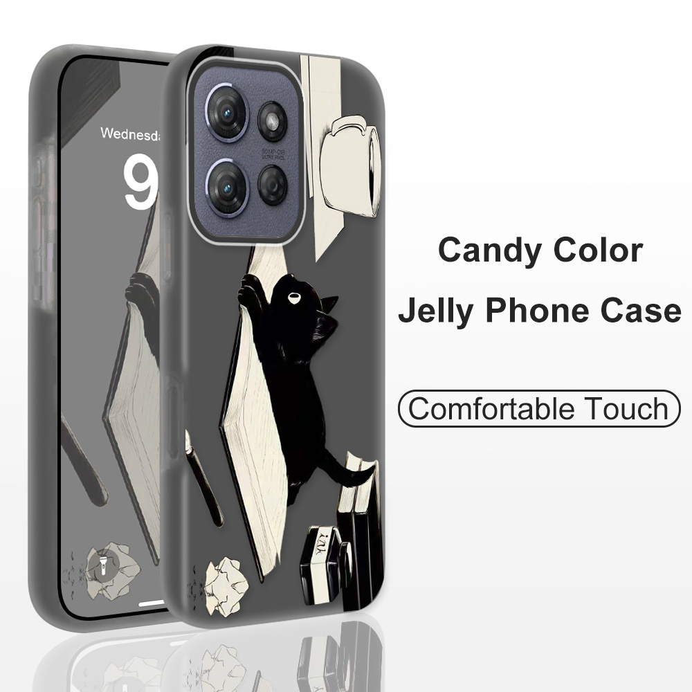Phone Cases Motorola Edge 2025 - Чехол для телефона Charismati Cat для
