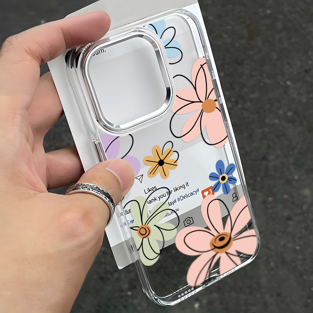 Множество стилей цветочных чех – обзор и цена Phone Cases With Camera Cover