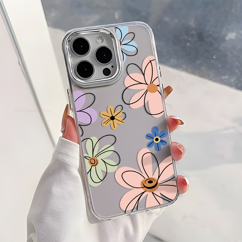 Множество стилей цветочных чех – обзор и цена Phone Cases With Camera Cover