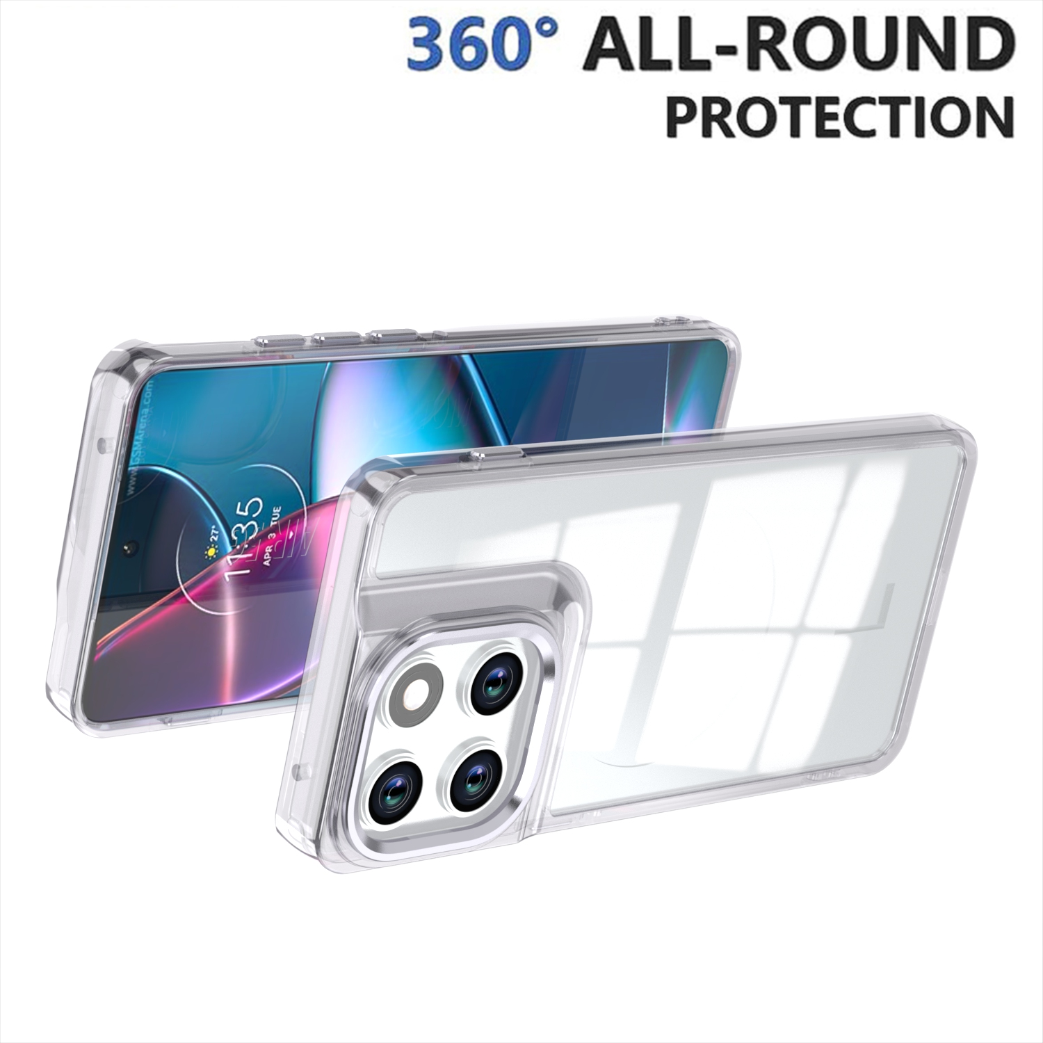 Роскошный глянцевый прозрачный – обзор и цена Phone Cases Motorola Edge 2025