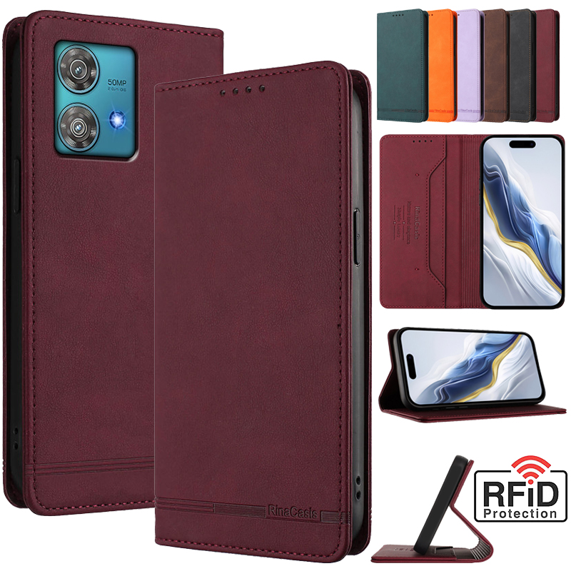 Кожаный противоугонный флип-че – обзор и цена Phone Cases Motorola Edge 2025