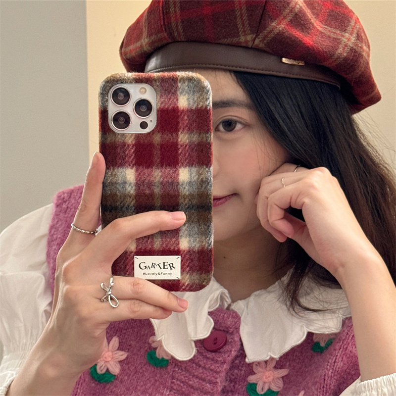 Тканевый чехол с теплым клетча – обзор и цена Phone Cases Cute Iphone 14