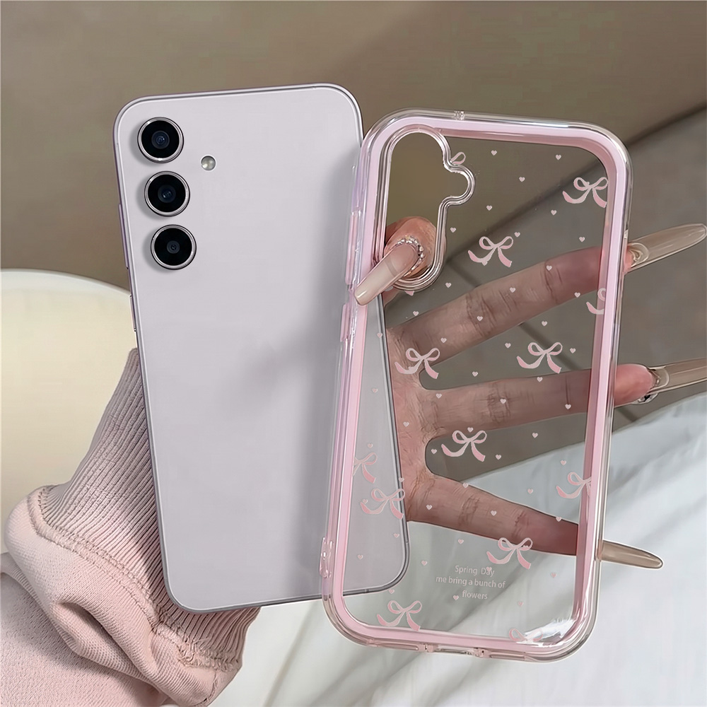 Милый розовый чехол с бантом д – обзор и цена Phone Cases With Camera Cover