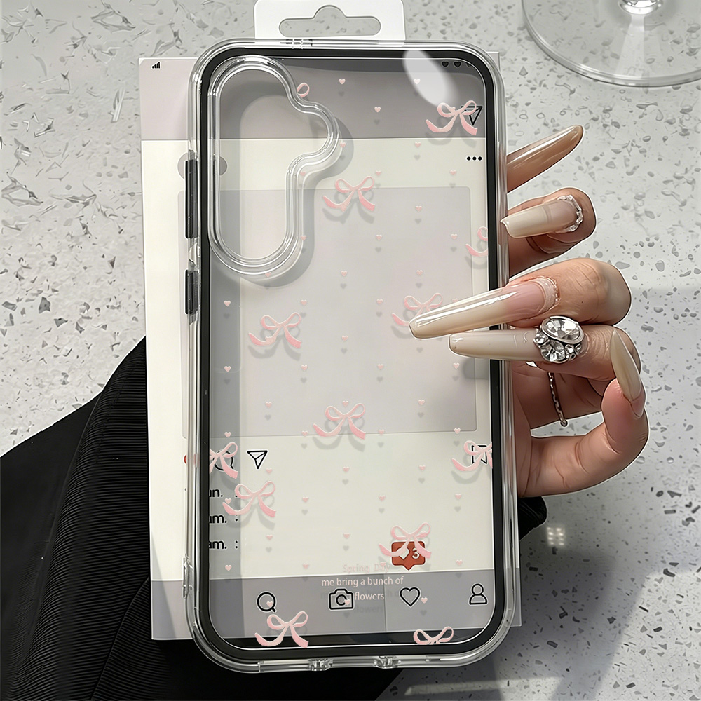 Милый розовый чехол с бантом д – обзор и цена Phone Cases With Camera Cover