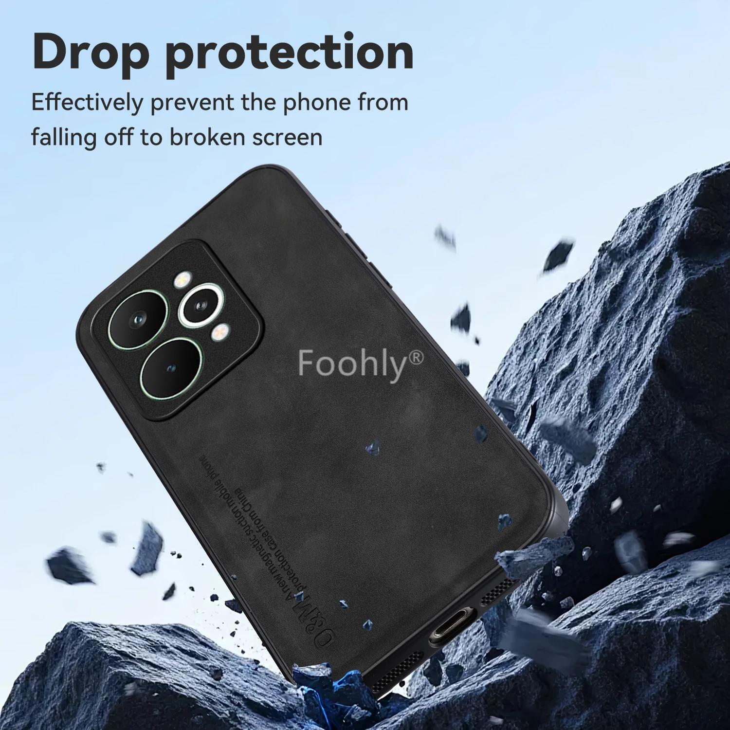 Магнитный чехол из нубука для  – обзор и цена Phone Cases Realme