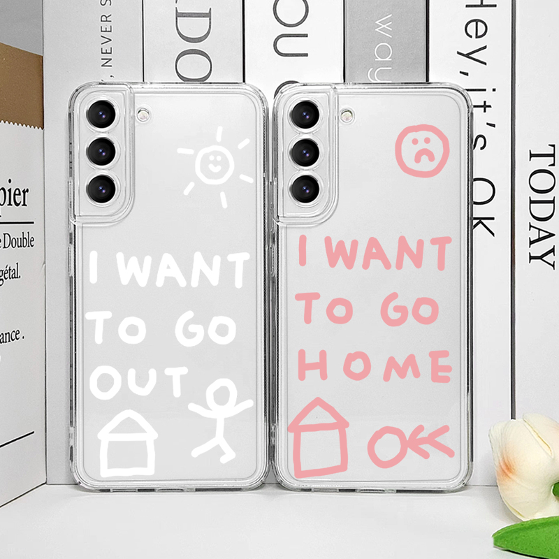 Корейский милый простой прозра – обзор и цена Phone Cases Korean